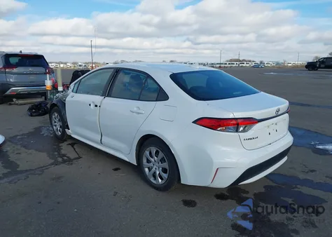 2020 Toyota Corolla Le z USA, uszkodzony, nr VIN 5YFEPRAE9LP027546